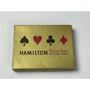 Hamilton Playing Cards Nautical Boats Theme Original Box‎